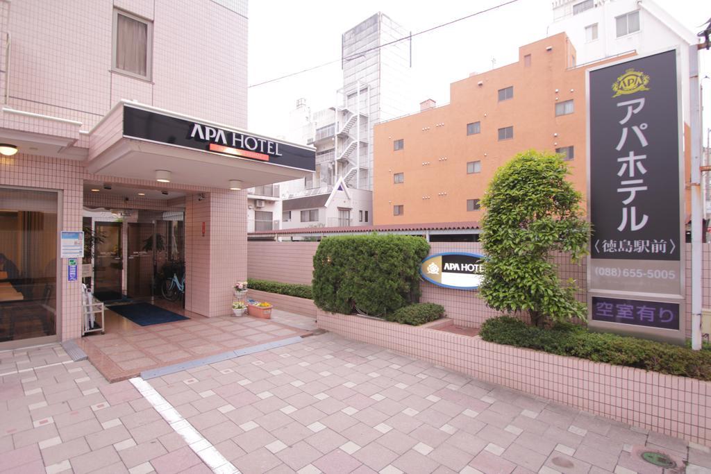 Apa Hotel Tokushima Ekimae Exterior foto